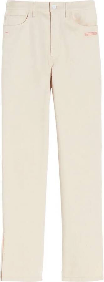 Off-White High-rise jeans Wit