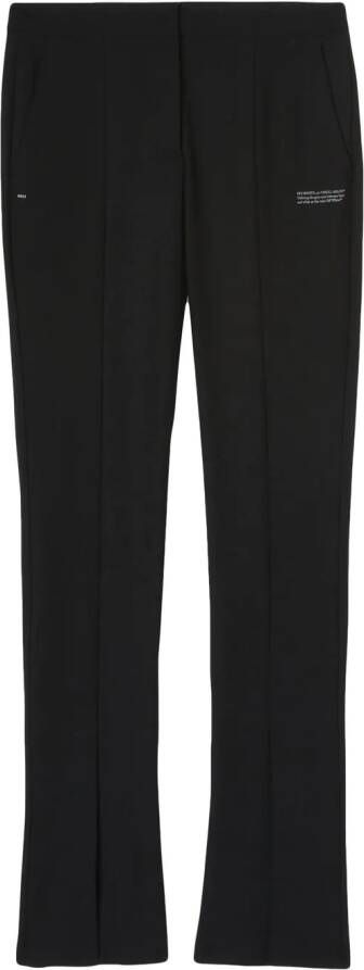 Off-White High waist pantalon Zwart