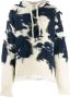 Off-White Hoodie met patch Blauw - Thumbnail 1