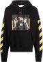 Off-White Hoodie met print Zwart - Thumbnail 1