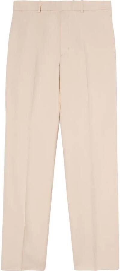 Off-White Katoenen pantalon Beige