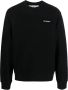 Off White Sweatshirt with logo Zwart Heren - Thumbnail 1