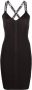 Off-White Mini-jurk met V-hals Zwart - Thumbnail 1
