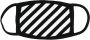 Off-White Mondkapje met print Zwart - Thumbnail 1
