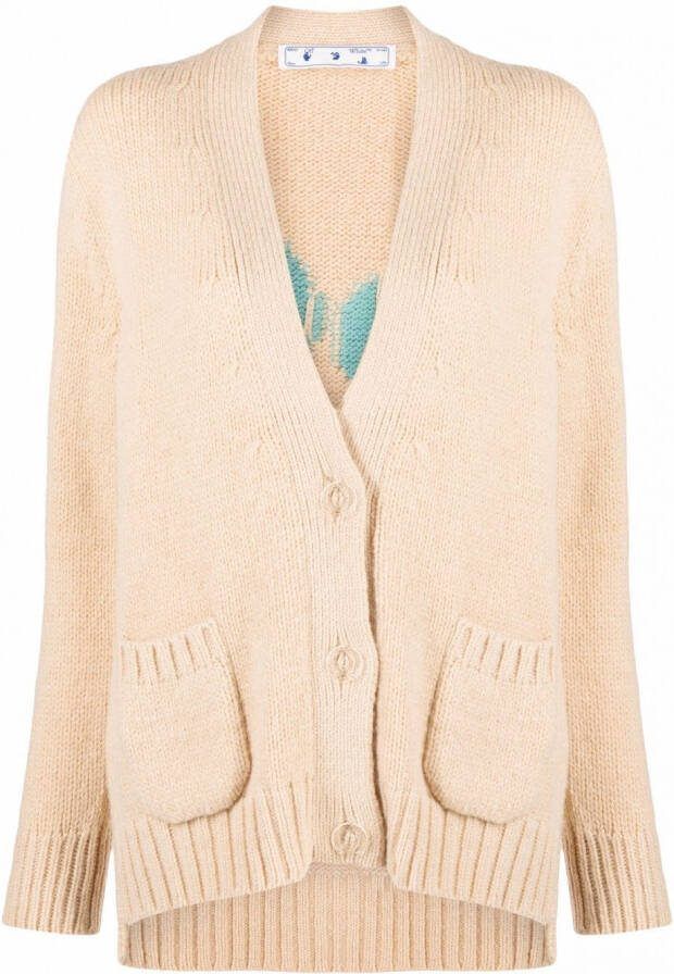 Off-White Oversized vest Beige