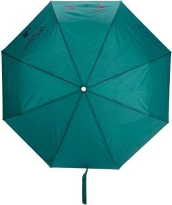 Off-White Paraplu met logoprint Groen
