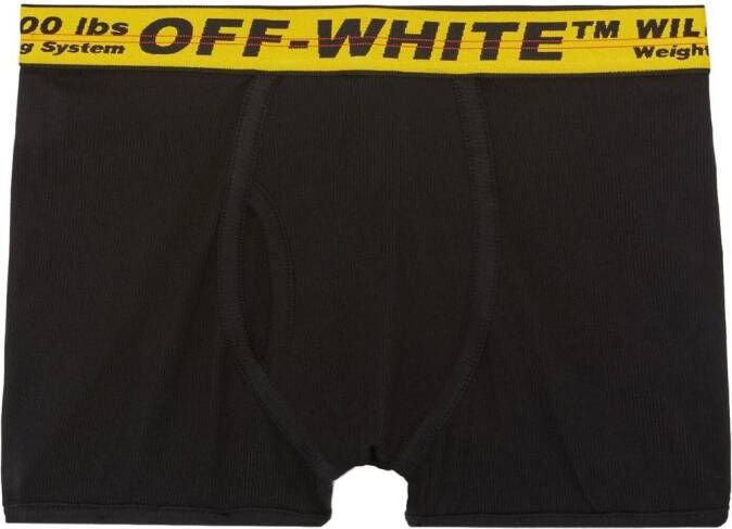 Off-White Set van drie boxershorts Zwart
