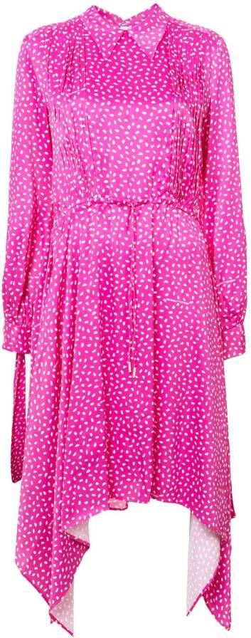 Off-White shiftjurk met print Roze