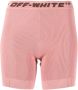 Off-White Shorts met logoband Roze - Thumbnail 1