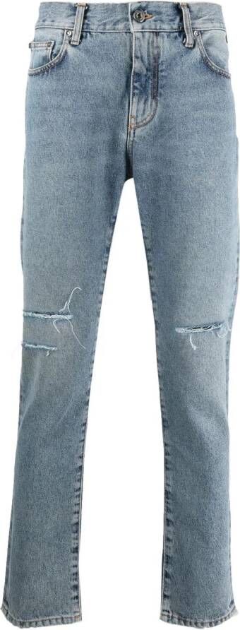 Off-White Skinny jeans Blauw
