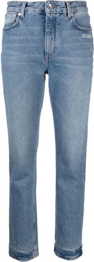 Off-White Skinny jeans Blauw