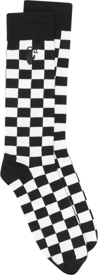 Off-White Sokken met print Zwart