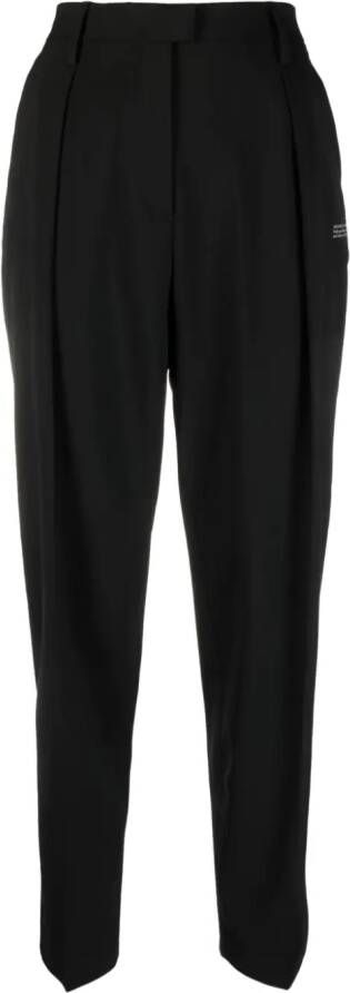 Off-White Straight broek Zwart