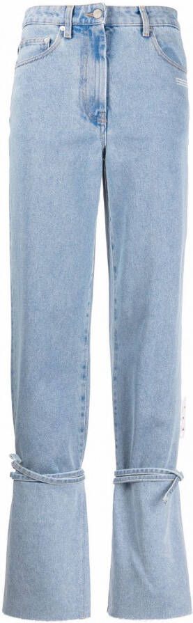 Off-White Straight jeans Blauw