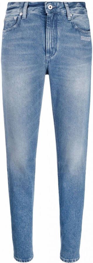 Off-White Straight jeans Blauw