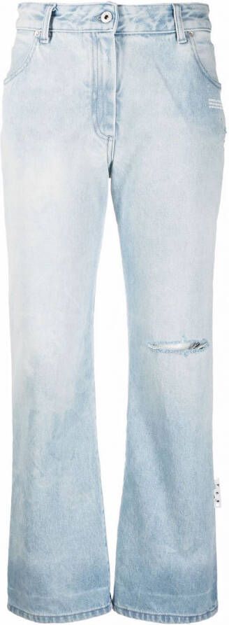 Off-White Straight jeans Blauw