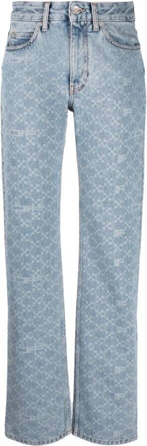 Off-White Straight jeans Blauw