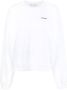 Off-White Sweater met ronde hals Wit - Thumbnail 1