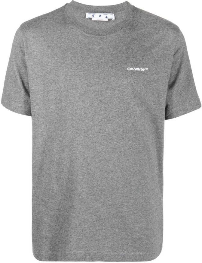 Off-White T-shirt Grijs