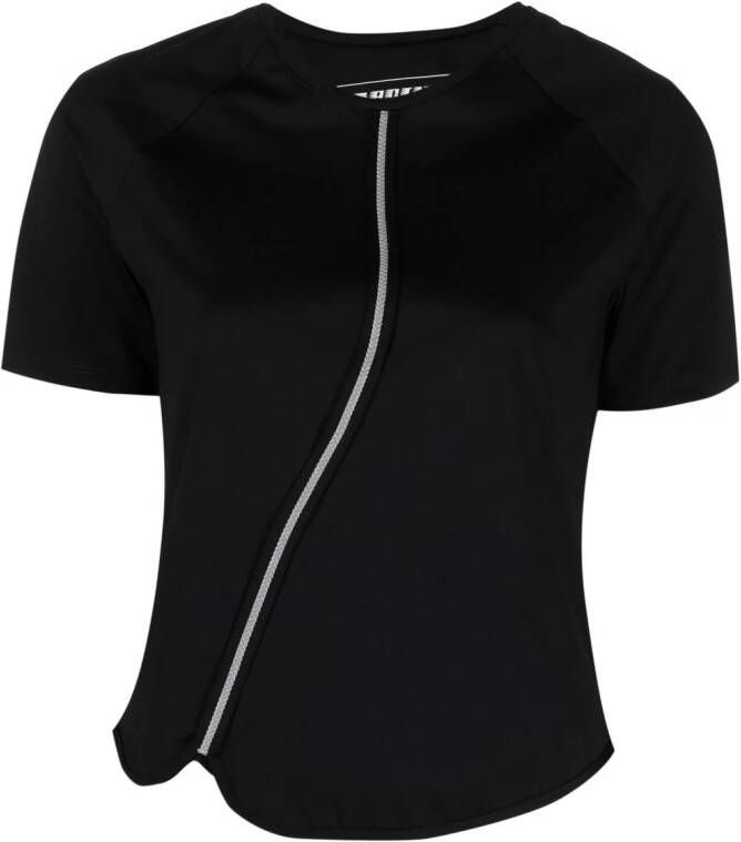 Off-White T-shirt met logo Zwart