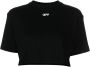 Off-White T-shirt met logoprint Zwart - Thumbnail 1