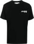 Off-White T-shirt met logoprint Zwart - Thumbnail 1