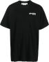 Off White Monogram Skate T-shirt met Minimalistisch Ontwerp Black Heren - Thumbnail 1