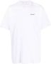 Off-White T-shirt met print Paars - Thumbnail 1