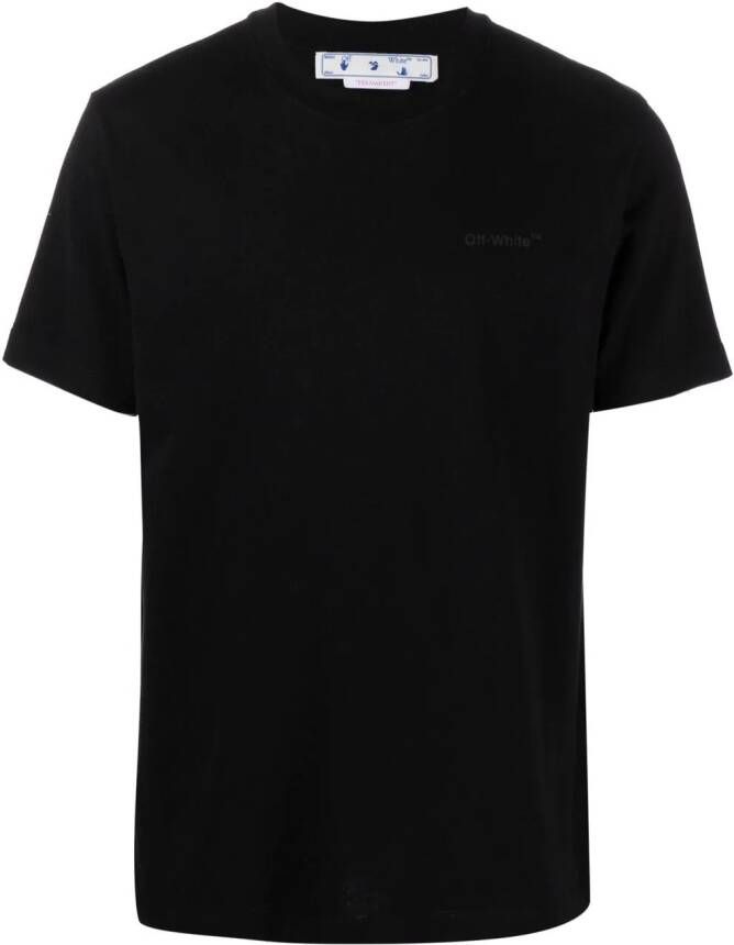 Off-White T-shirt met print Zwart