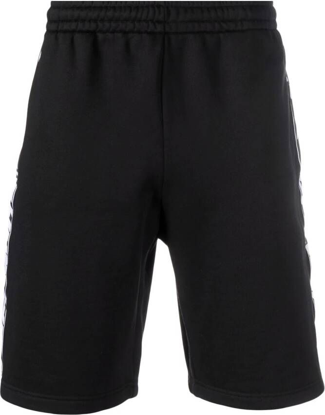 Off-White Trainingsshorts met logoband Zwart
