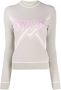 Off-White Trui met zwanen print Beige - Thumbnail 1