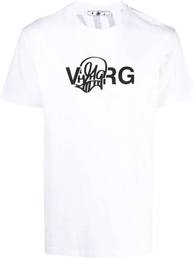 Off-White x Katsu T-shirt met print Wit