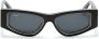 Off-White Eyewear Zonnebril met vierkant montuur Grijs - Thumbnail 1