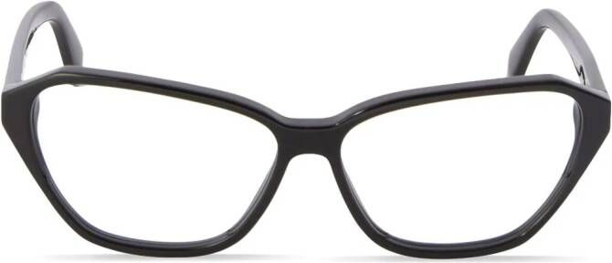 Off-White Optical Style 37 bril met vierkant montuur Zwart