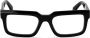 Off-White Optical Style 42 bril met vierkant montuur BLACK BLUE BLOCK - Thumbnail 1