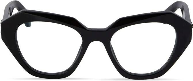 Off-White Optical Style 43 bril met vierkant montuur Zwart