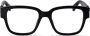Off-White Optical Style 47 bril met vierkant montuur Zwart - Thumbnail 1