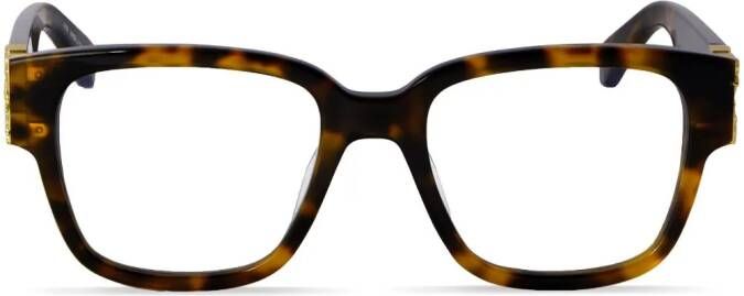 Off-White Optical Style 47 bril met vierkant montuur Zwart