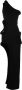 Off-White Asymmetrische jurk Zwart - Thumbnail 1