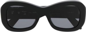 Off-White Pablo zonnebril met rond montuur Zwart