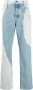 Off-White Jeans met patchwork Blauw - Thumbnail 1