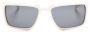 Off-White Portland zonnebril met vierkant montuur Wit - Thumbnail 1