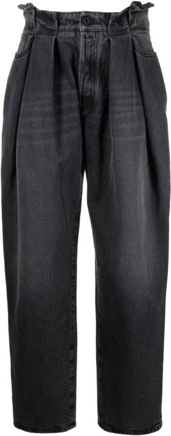 Off-White Ruimvallende jeans Zwart