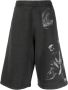 Off-White Trainingsshorts met print Zwart - Thumbnail 1