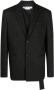 Off-White Blazer met enkele rij knopen Zwart - Thumbnail 1