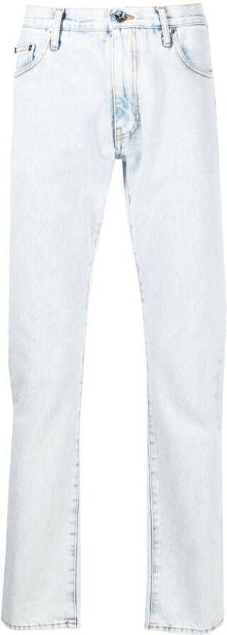 Off-White Straight jeans BLEACH BLUE WHITE