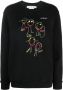Off-White Sweater met grafische print Zwart - Thumbnail 1