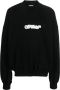 Off-White Sweater met logoprint Zwart - Thumbnail 1