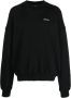 Off-White Sweater met pijlprint Zwart - Thumbnail 1