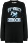 Off-White Sweater met print Zwart - Thumbnail 1